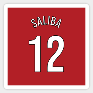 Saliba 12 Home Kit - 22/23 Season Sticker